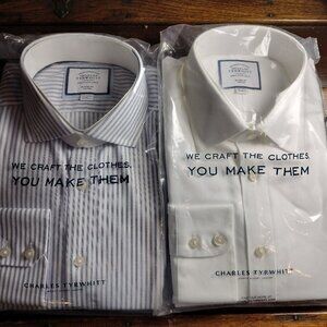 Two Charles Tyrwhitt Shirts brand new 16.5